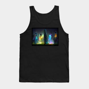 Standing stones fairies 3 Tank Top